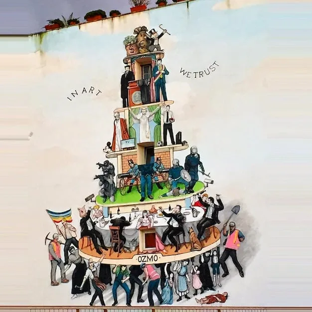 A graphic illustrating the complexities of promoting democracy in different cultural and political contexts, highlighting the potential for unintended consequences and the need for nuanced approaches.