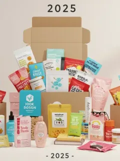 Illustration of diverse products from top subscription boxes, emphasizing smart savings and value in 2025.