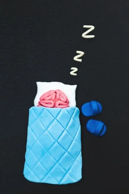 A close-up of brain activity during sleep, showing the different stages of sleep and the restorative processes that occur during each stage.