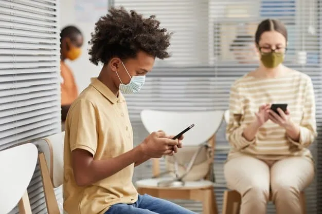 A diverse group of volunteers answering phones at a mental health crisis hotline center. The atmosphere is calm and supportive, reflecting the kind of help offered through these services.