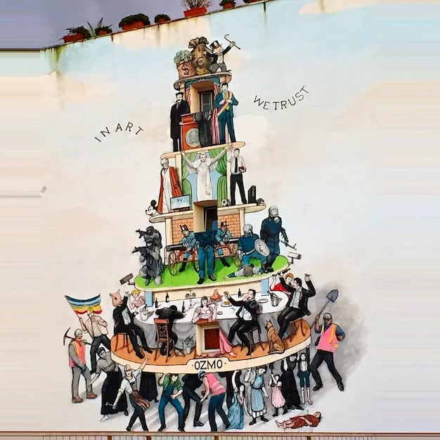 A graphic illustrating the complexities of promoting democracy in different cultural and political contexts, highlighting the potential for unintended consequences and the need for nuanced approaches.
