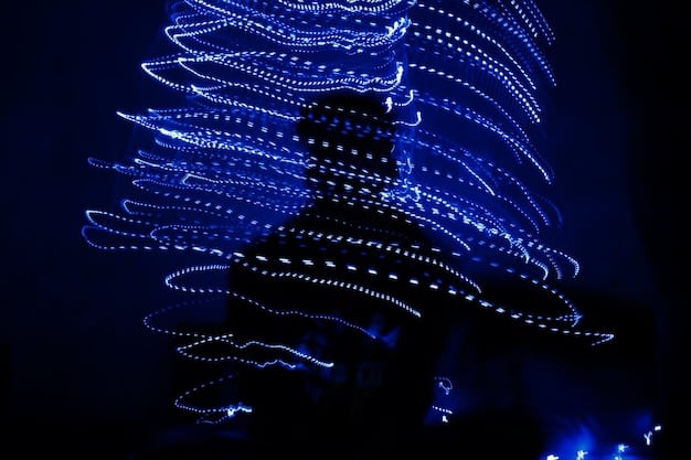 A futuristic interface showing AI algorithms analyzing data points with glowing neural networks. The scene includes charts, graphs, and a holographic representation of a human brain, symbolizing AI's analytical capabilities.