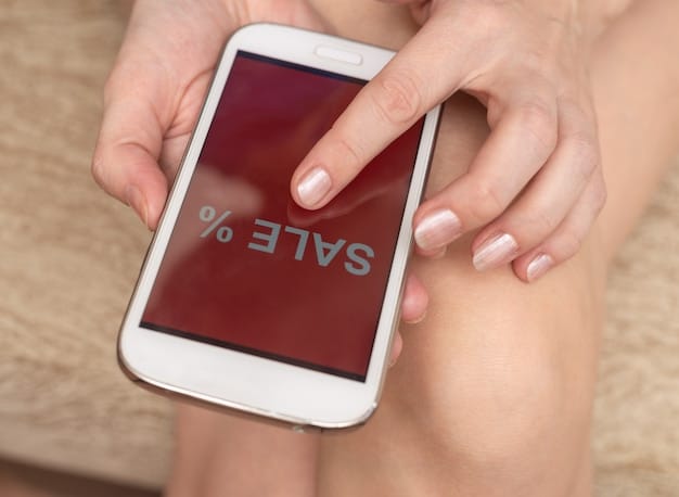 A close-up shot of a smartphone displaying a personalized e-commerce app interface. The screen shows curated product recommendations based on the user's past purchases and browsing history. The overall aesthetic is clean and modern, emphasizing the user-friendly nature of personalized shopping.