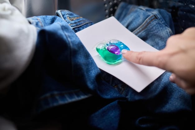 A detailed image showing a person meticulously checking product labels and small print on a magnified screen, representing the need for careful review of advertising claims.