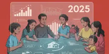 Diverse group analyzing 2025 federal housing policy changes impact on renters
