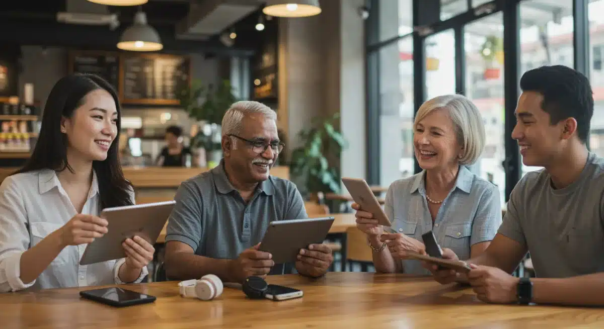 Consumers happily using certified refurbished electronic devices