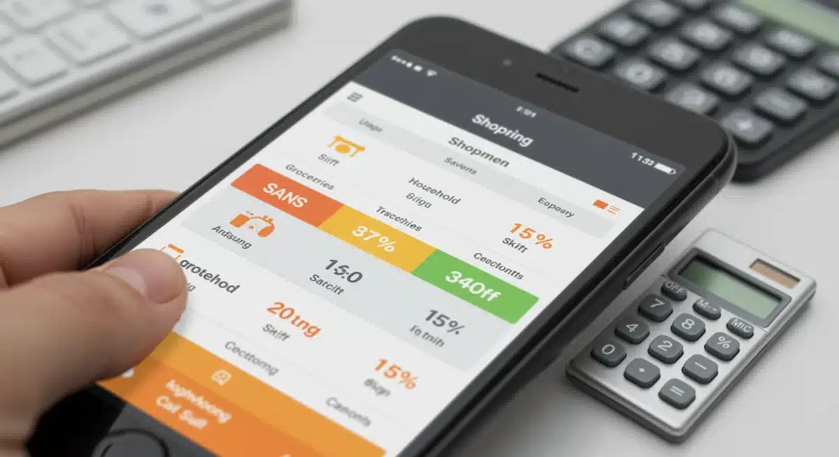 Detailed savings breakdown on a shopping app for 2026 deals