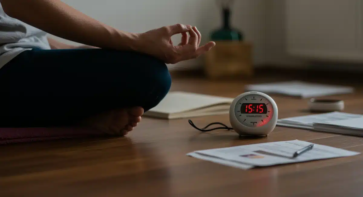 Mindful meditation for 15 minutes to enhance creativity and inspiration.