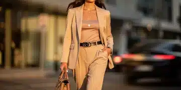 Stylish woman demonstrating the 2026 guide to accessorizing with four key pieces.