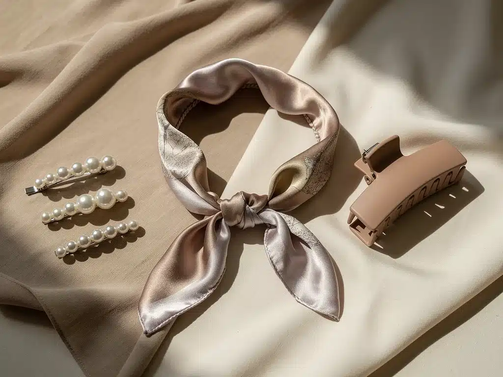 Collection of elegant hair accessories for the 2026 accessorizing guide.